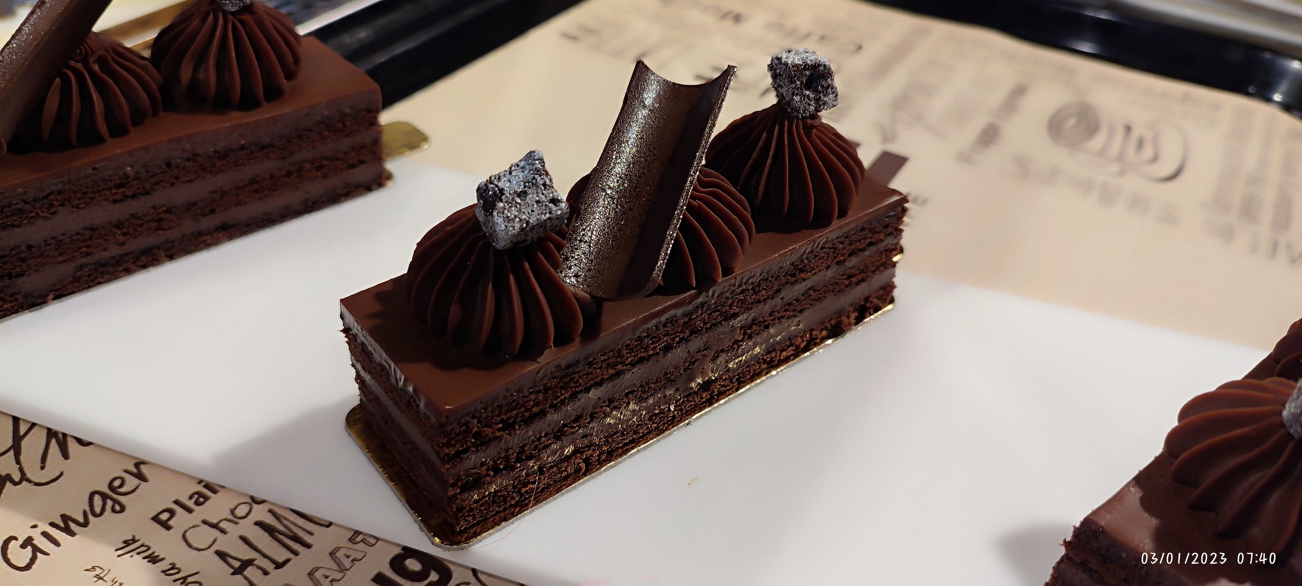 Cake shop preps